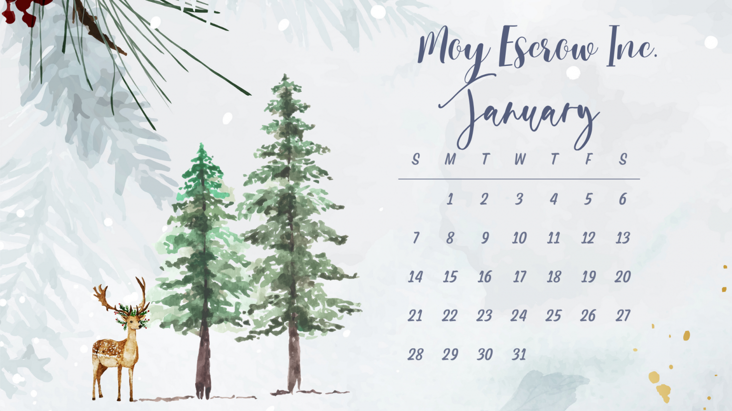 Pick up a Custom Moy Escrow Calendar Today! – Moy Escrow Inc.